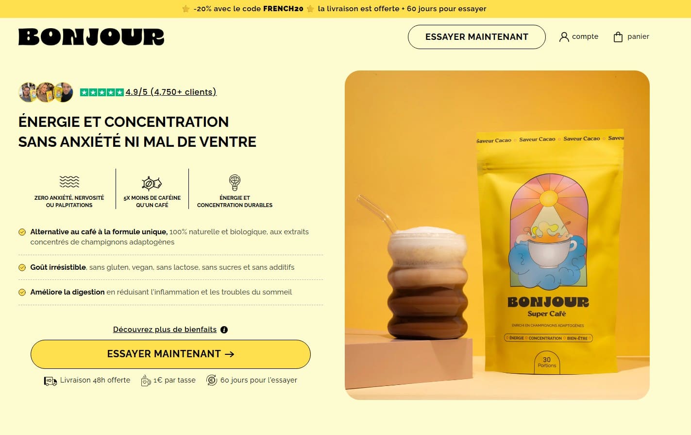 La boisson Bonjour Drink est-elle un danger pour la santé ?
