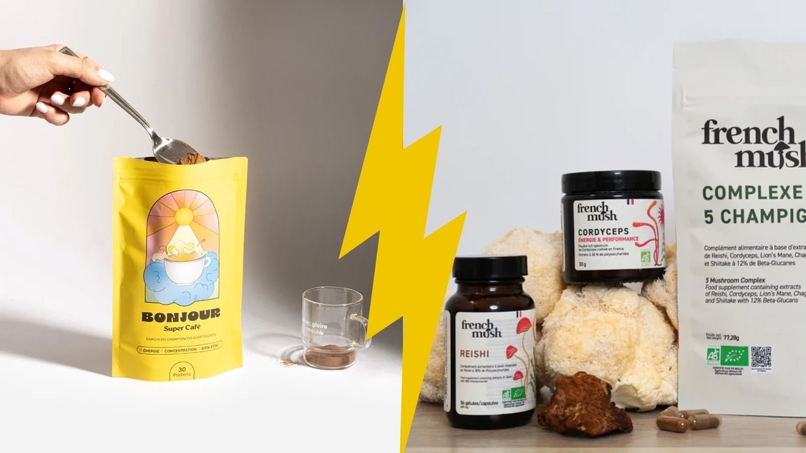 French Mush or Bonjour: Which Adaptogenic Mushroom Brand to Choose in 2025? (Clear, Honest Comparison)