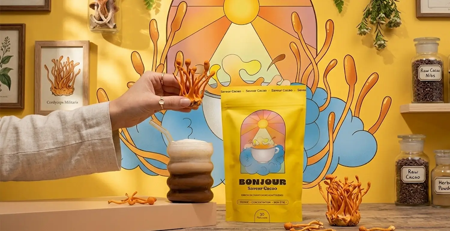 Cordyceps bienfaits : le champignon vitalité qu'on retrouve dans Bonjour Drink (guide complet)