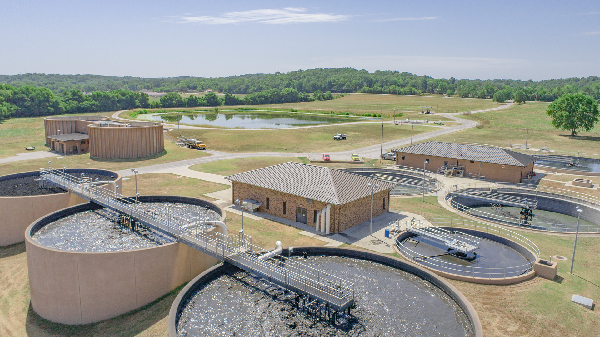 A civil engineering project.