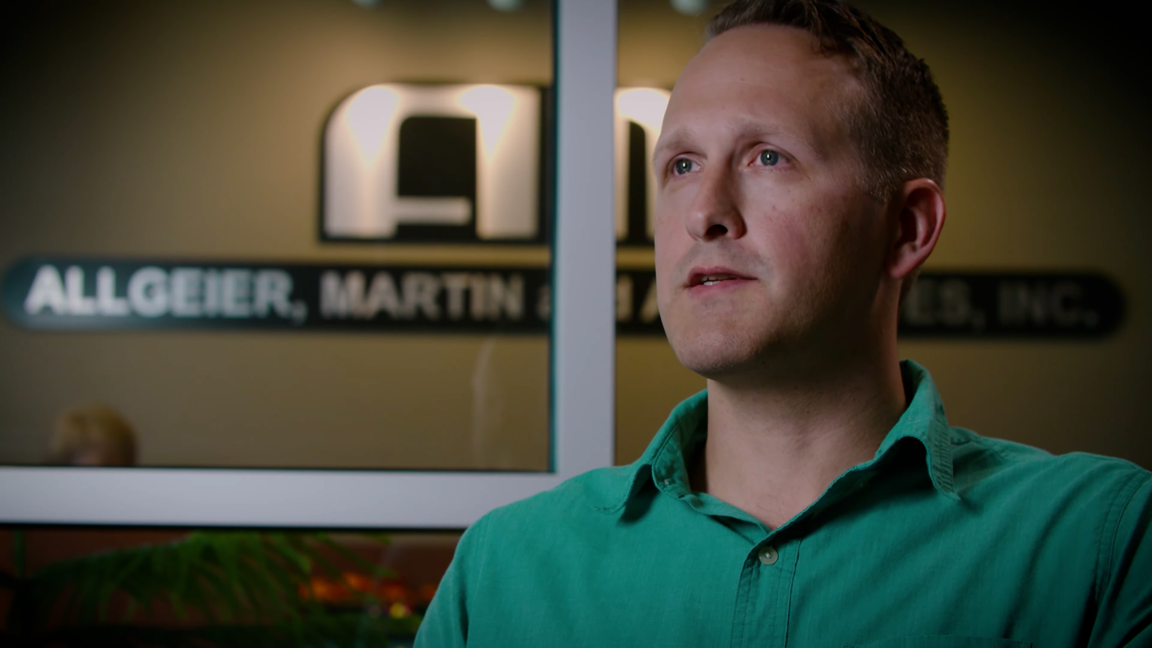 Nic Jessip being interviewed.