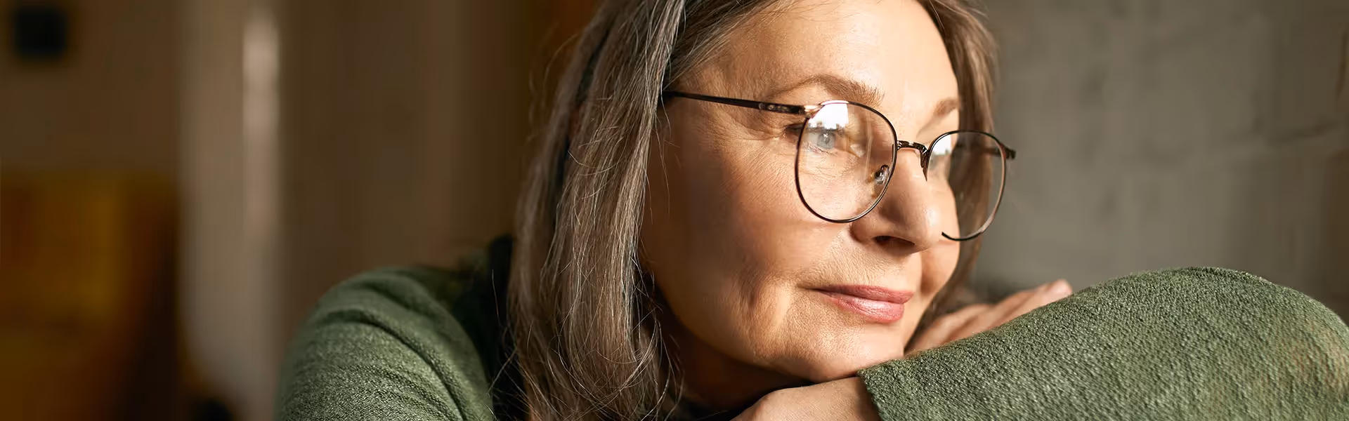 Middle aged woman with menopause symptoms needs the best concierge health support