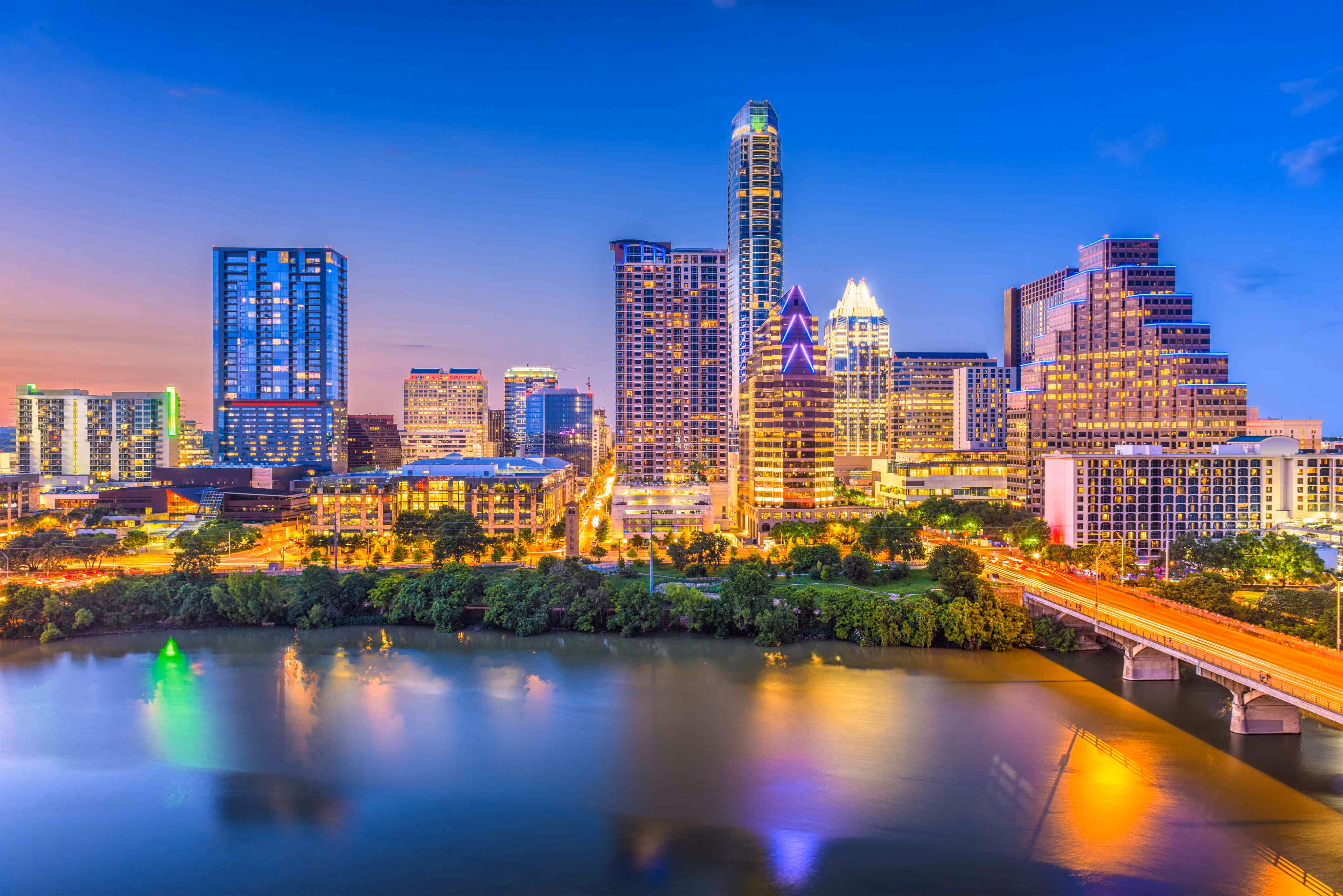 Austin, Texas skyline.