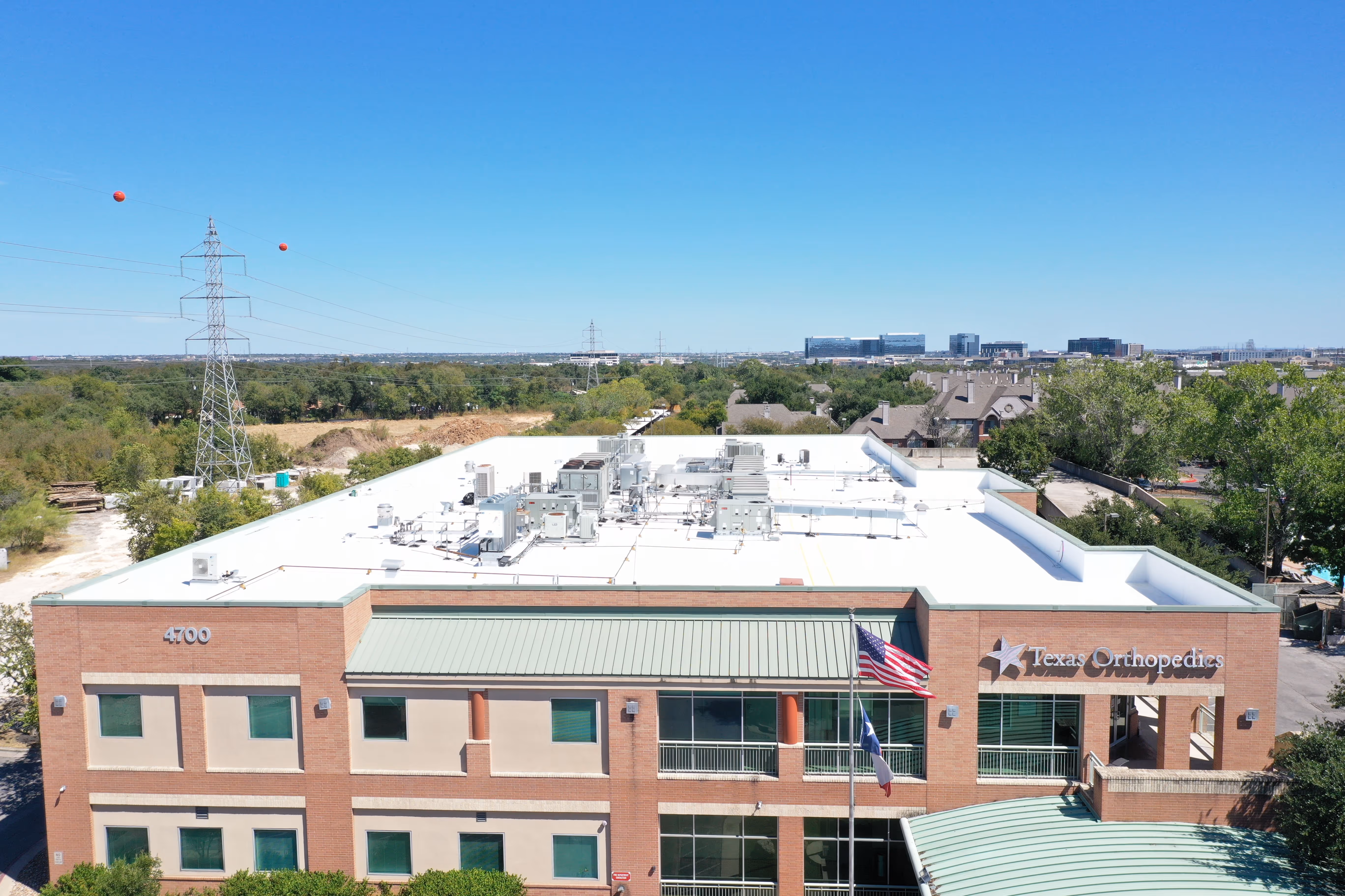 Standing seam metal roof
