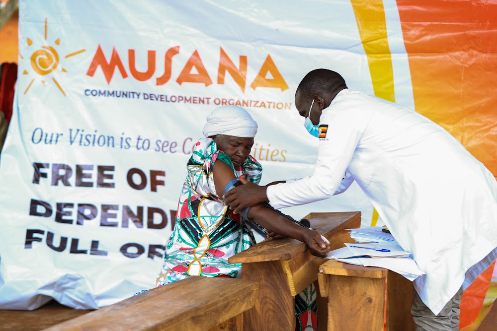 Compassionate care was delivered by Musana