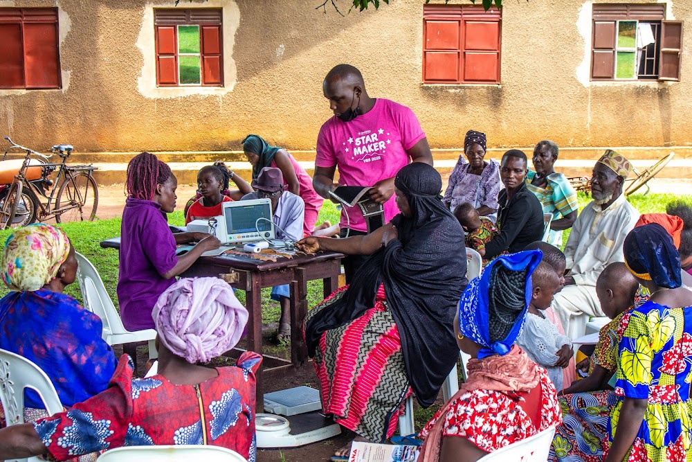 Musana and Branch of Hope Africa held a health outreach in Naminage, serving 328 clients with malaria and dental care, while promoting community health.