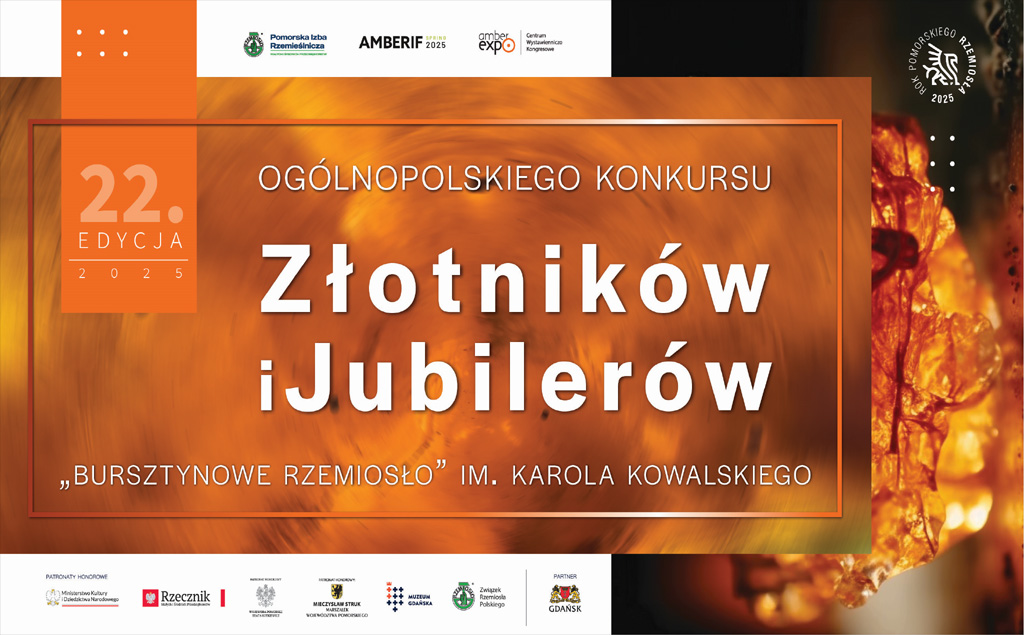 Wystawa „Bursztynowe Rzemiosło” podczas Amberif, 4–6 września 2025