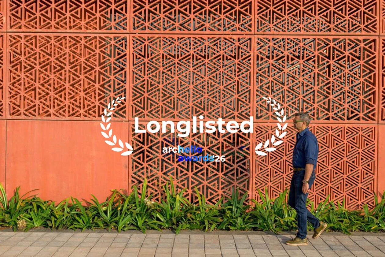 Grafika Archello Awards 2026 z napisem Longlisted