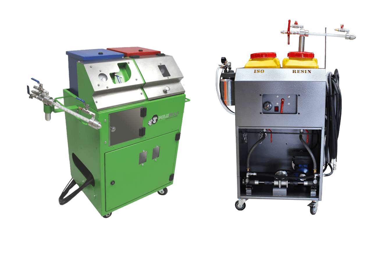 Low pressure applicators