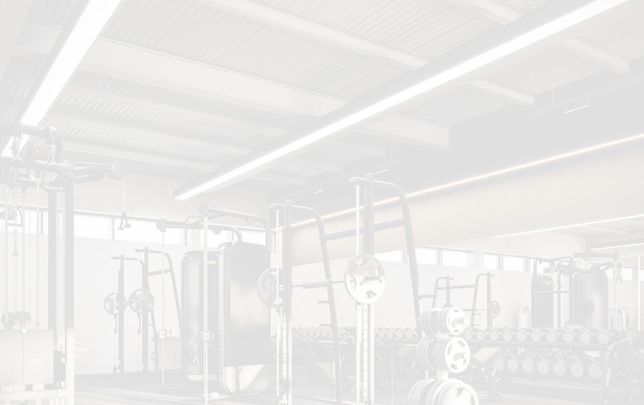 Strength training area at Salus House gym in Sidcup