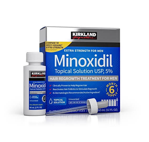 Kirkland Signature Minoxidil Topical Solution – For Edges Regrowth - Bloom Hair Atelier