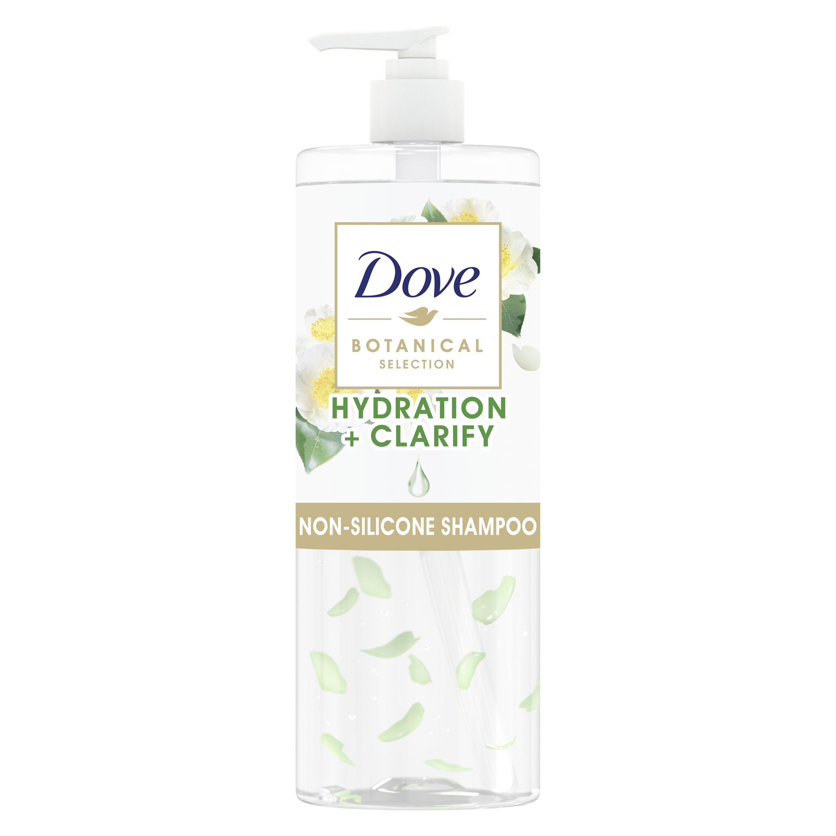 Dove Botanical Silicone Free Shampoo for Fresh Hair Clarify 450ml | Dove