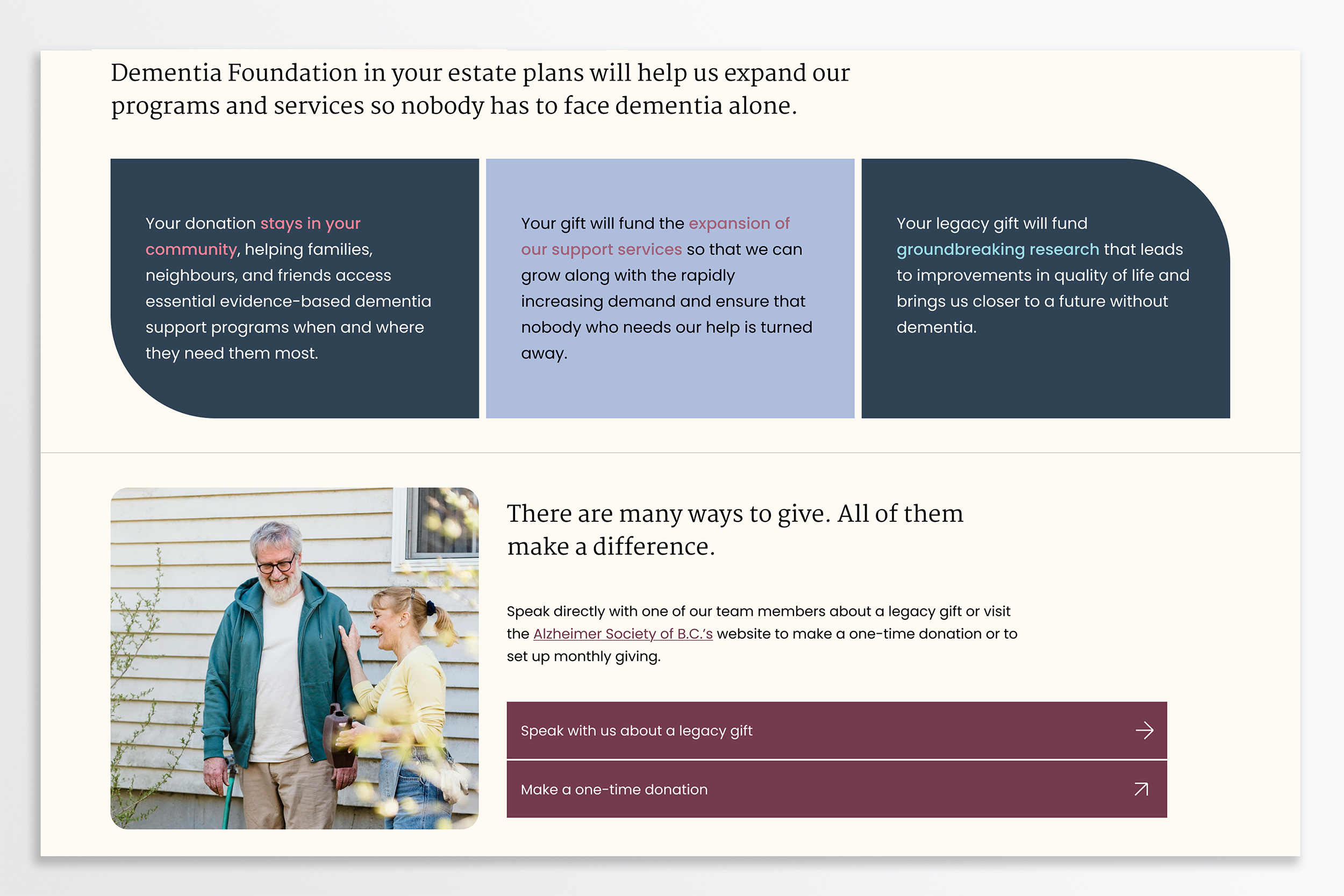 A still from the Alzheimer's and Dementia Foundation of BC's website.