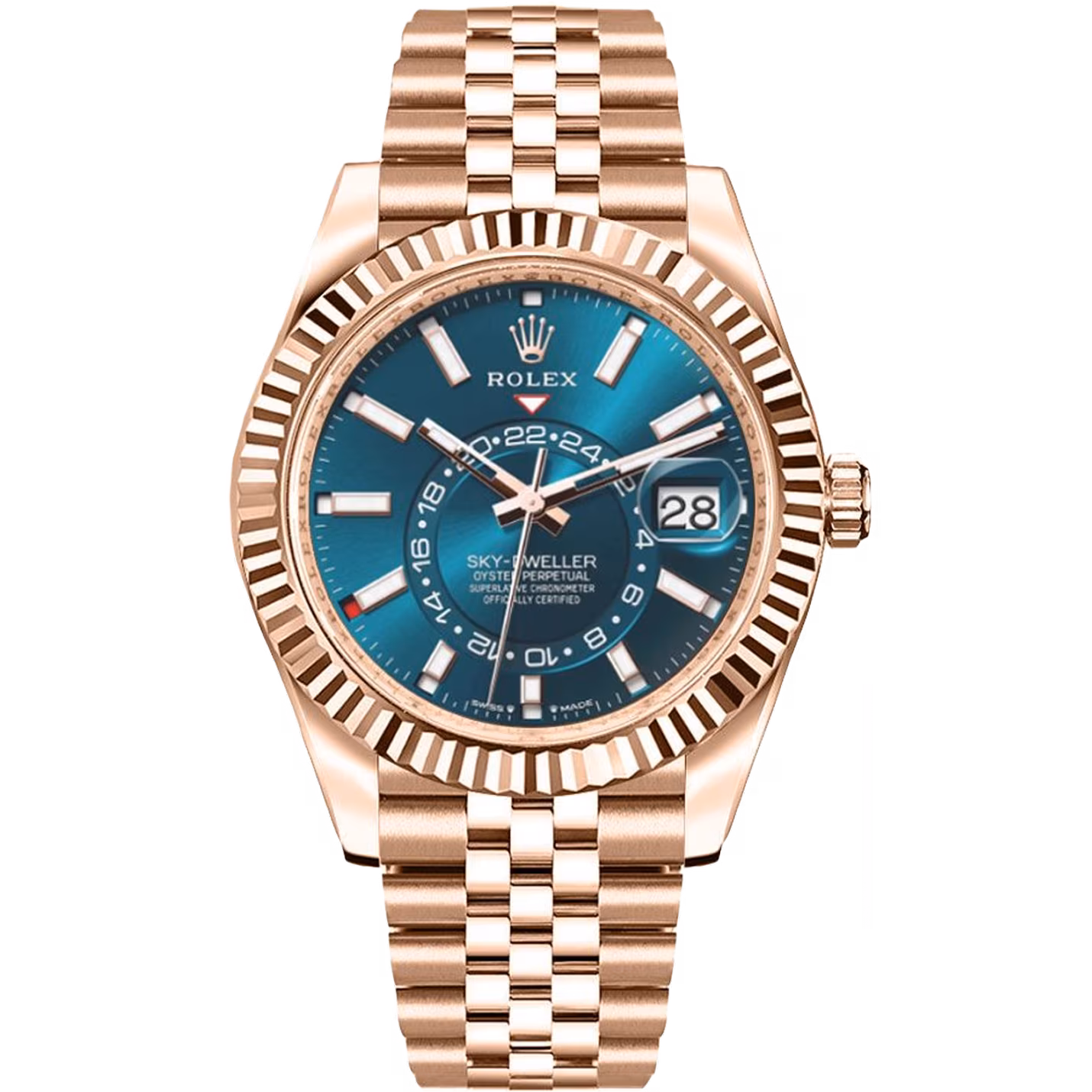 Rolex, Sky-Dweller Everose Gold, Jubilee