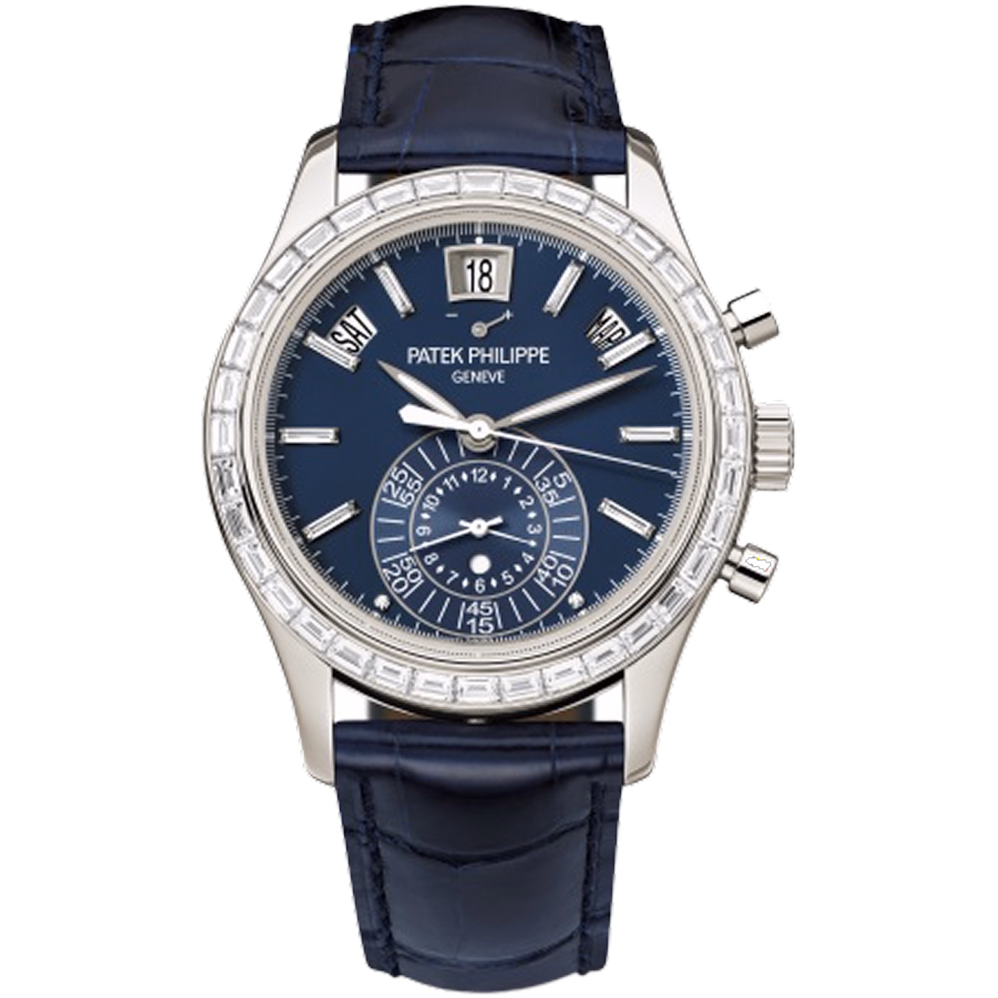 Patek Philippe, Annual Calendar Chronograph (Bageutte Dial)