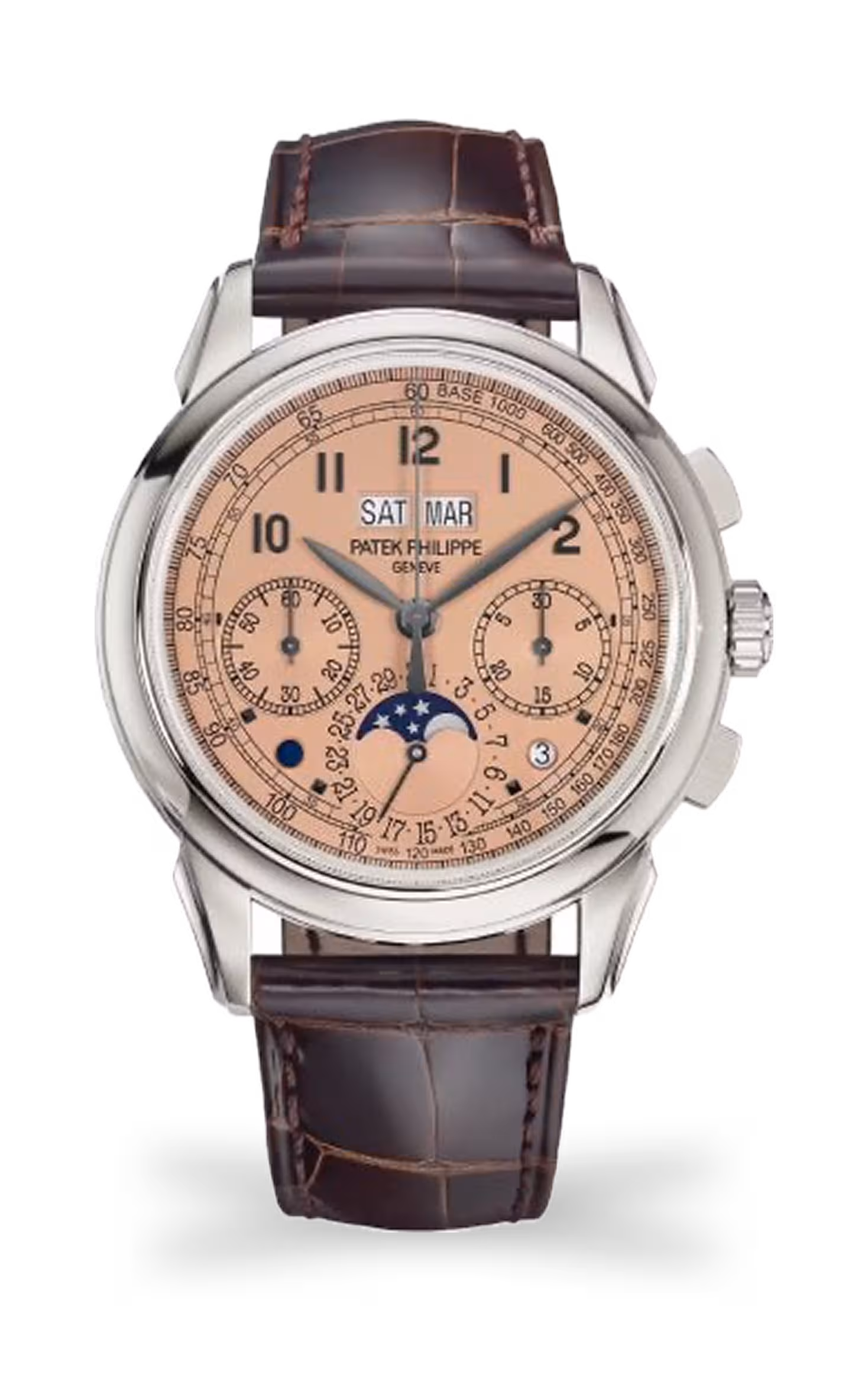 Patek Philippe, Grand Complications - Perpetual Calendar, Chronogrpah (Salmon Dial)