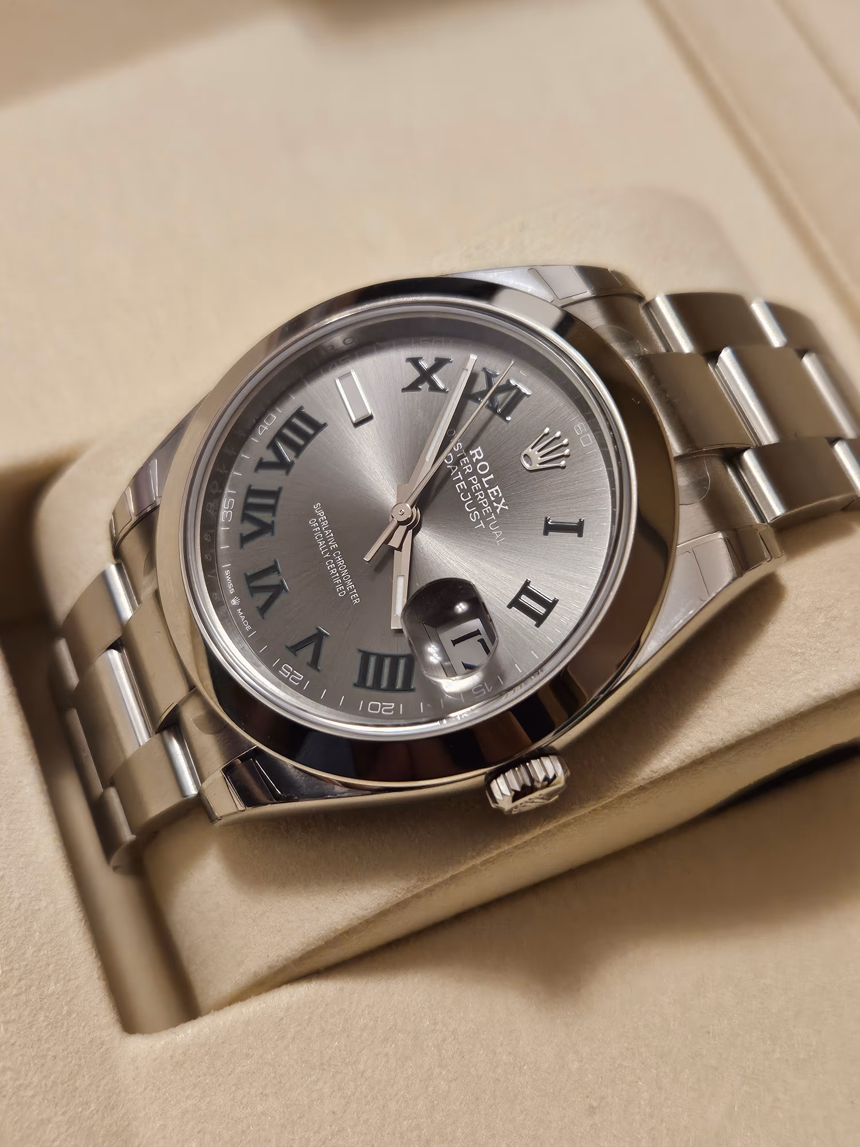 Rolex Datejust 41 (Wimbledon Dial)