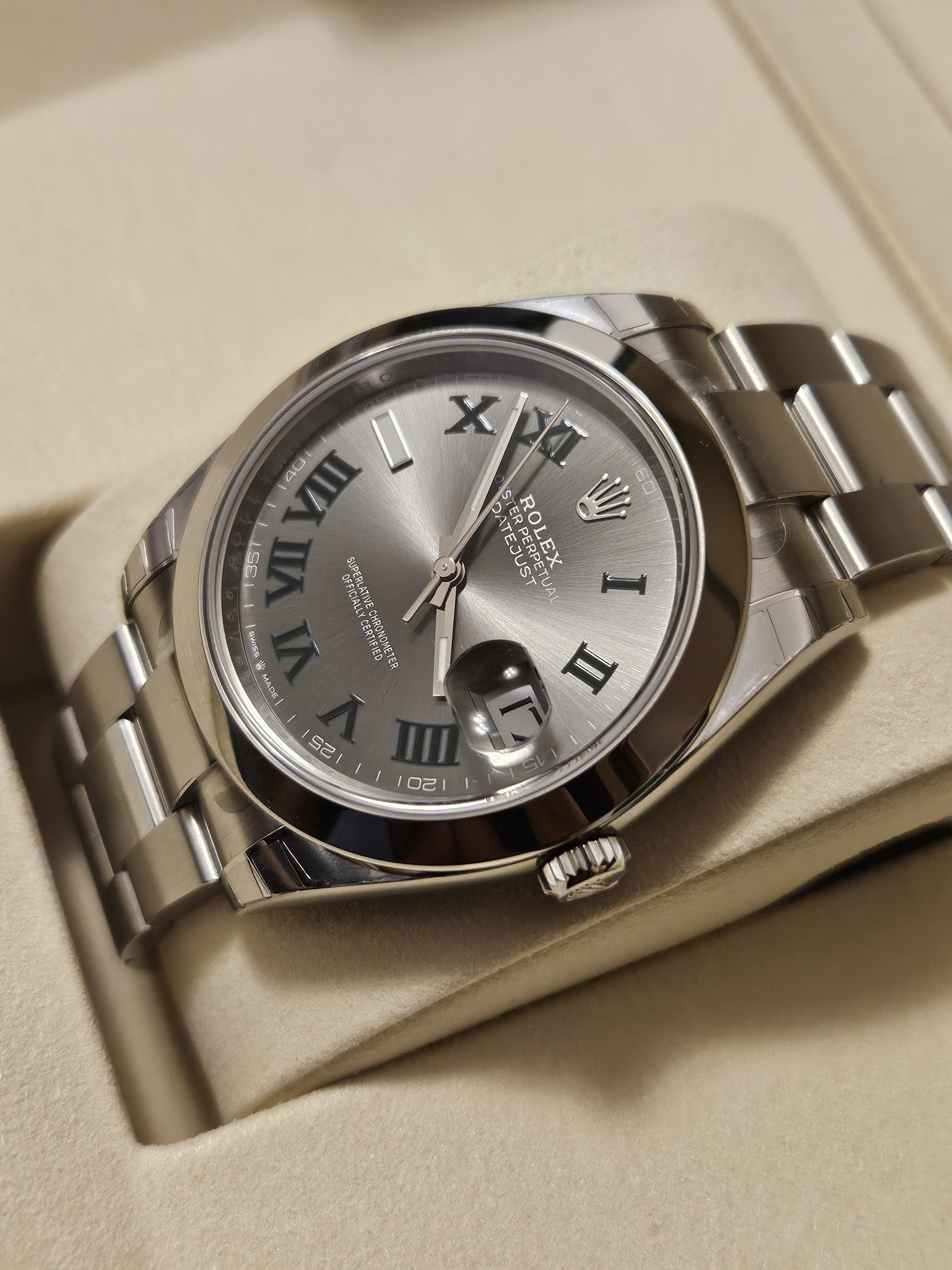 Rolex Datejust 41 (Wimbledon Dial)