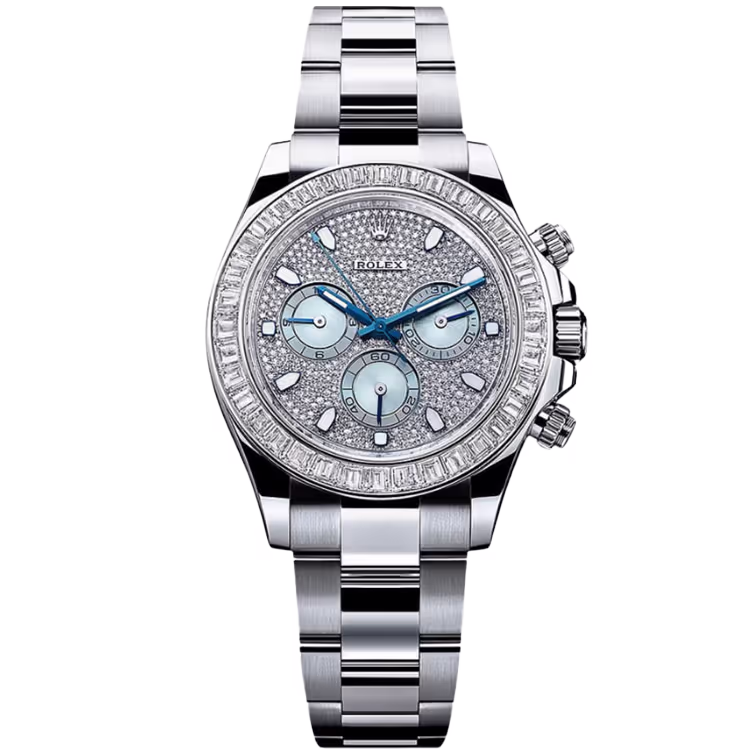 Rolex Platinum Daytona (Diamond Bezel and Dial) - 116576TBR
