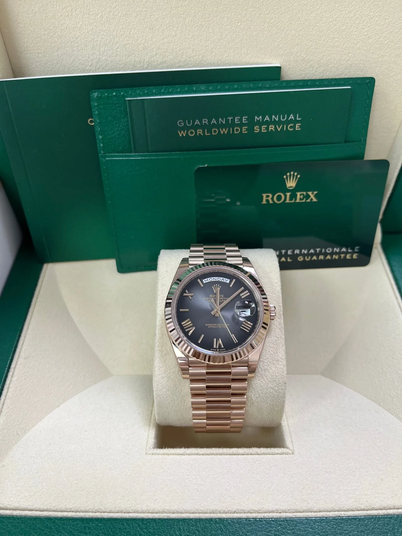 Rolex, Day Date 40 - Slate Ombre Dial