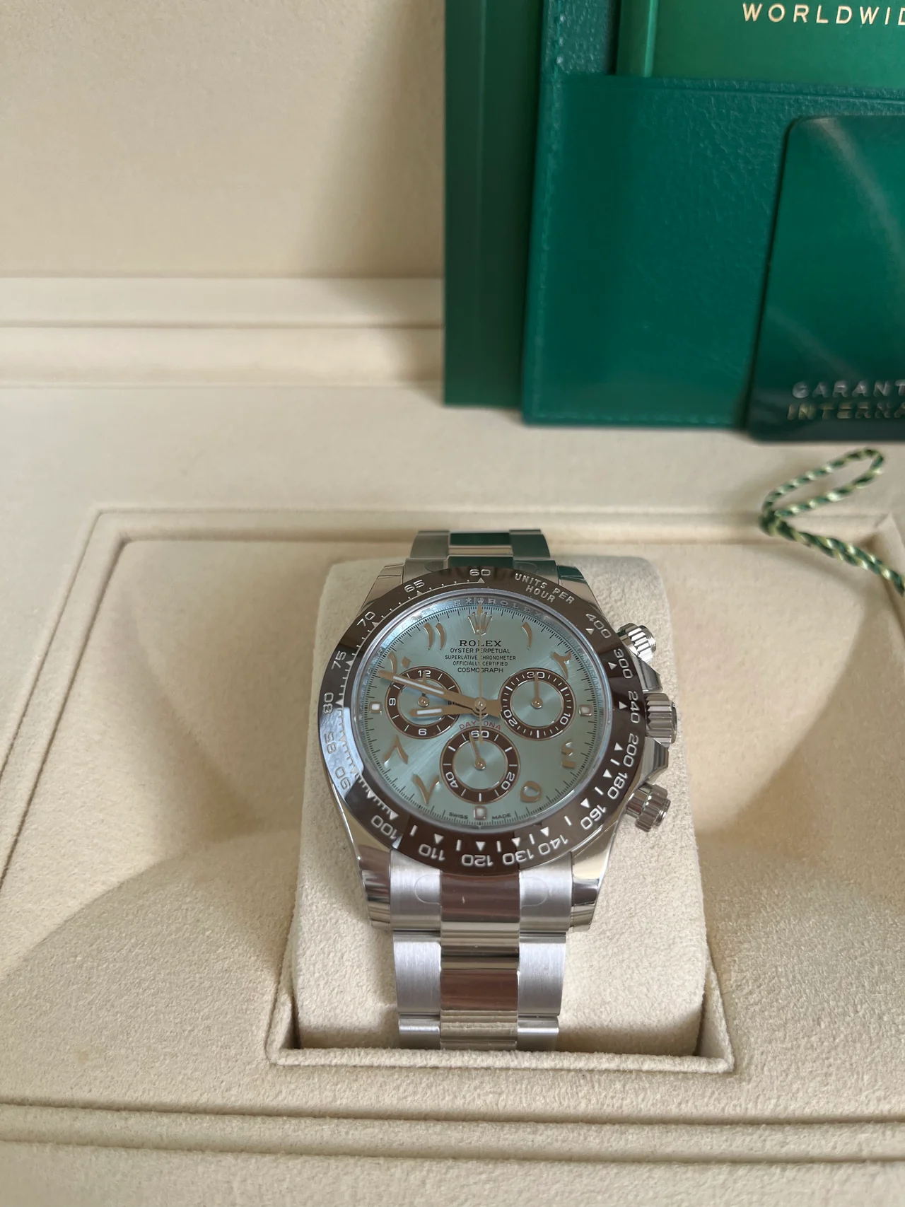 Rolex Platinum Daytona (Arabic Dial)