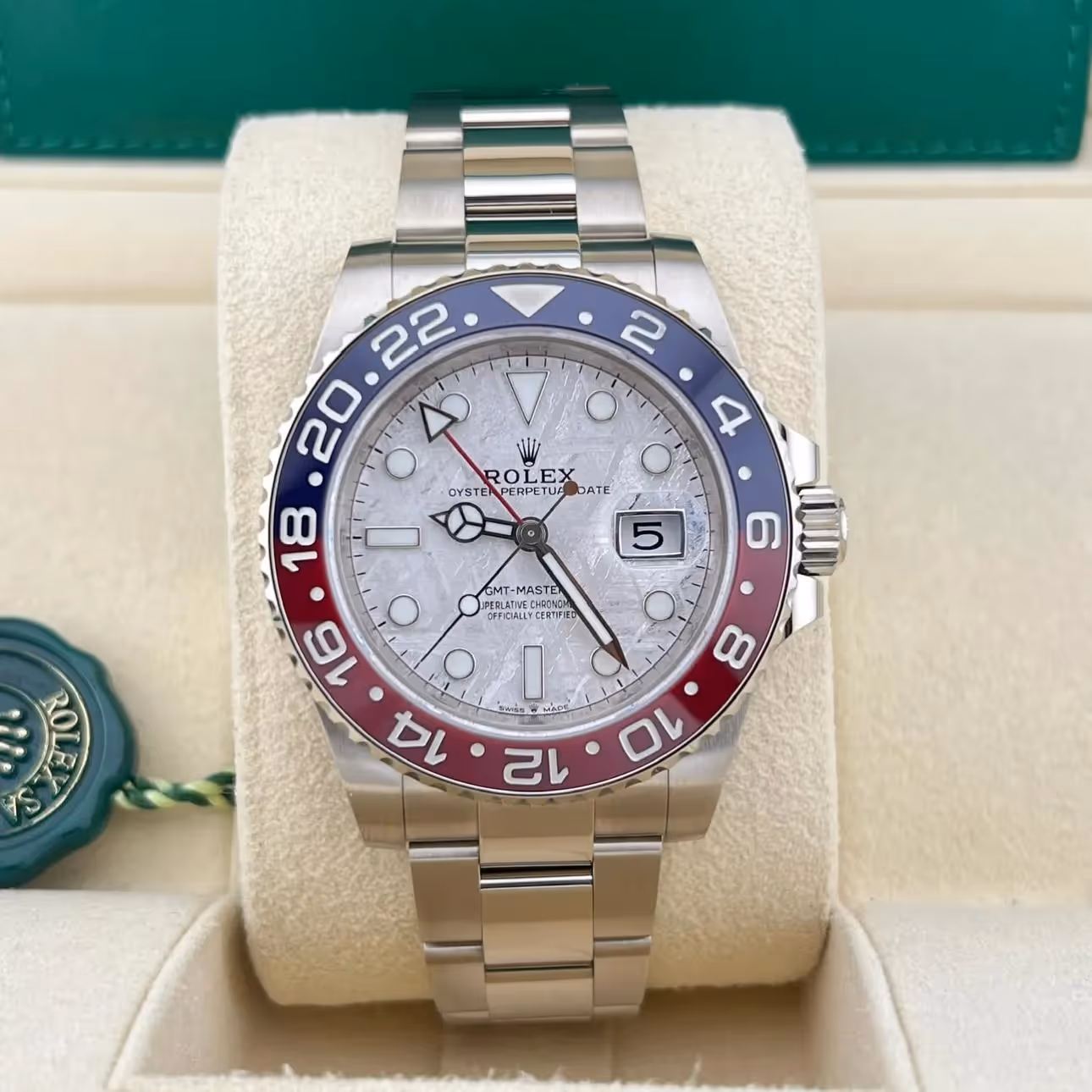 Rolex GMT-Master II "Pepsi" (Meteorite) Ref No. 126719BLRO