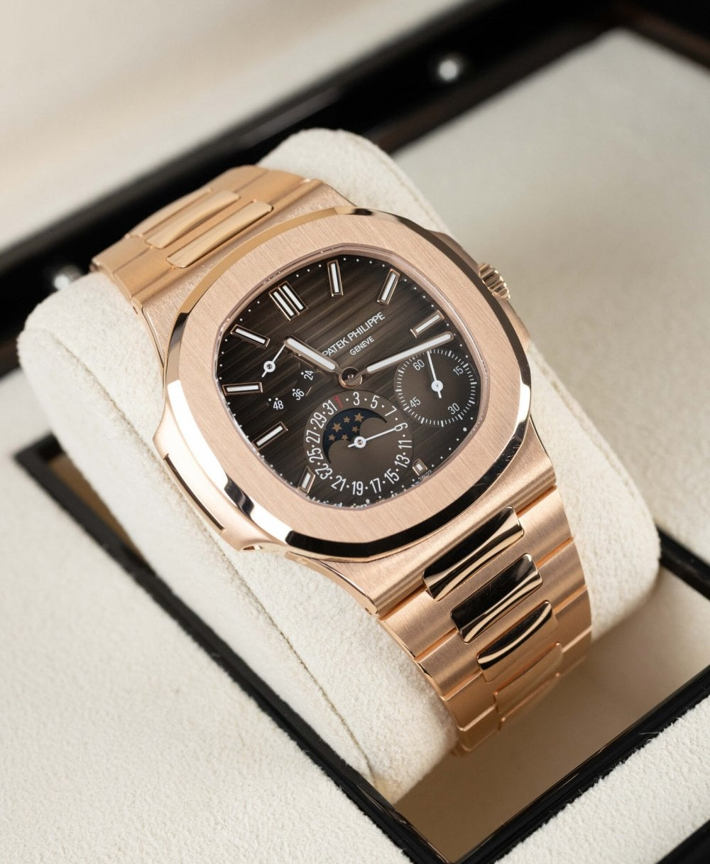 Patek Philippe, Nautilus - Moon Phase / Power Reserve