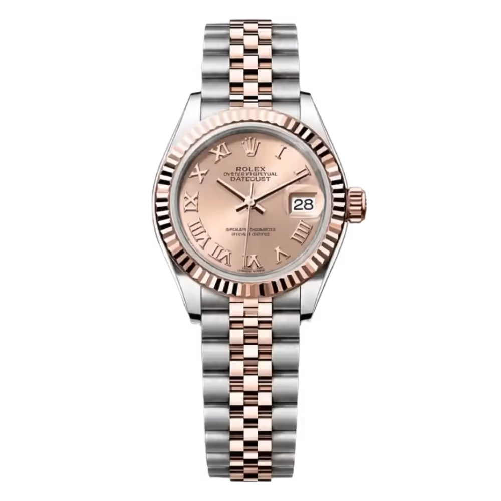 Rolex Lady-Datejust 28 - Everose Rolesor & Rose Dial