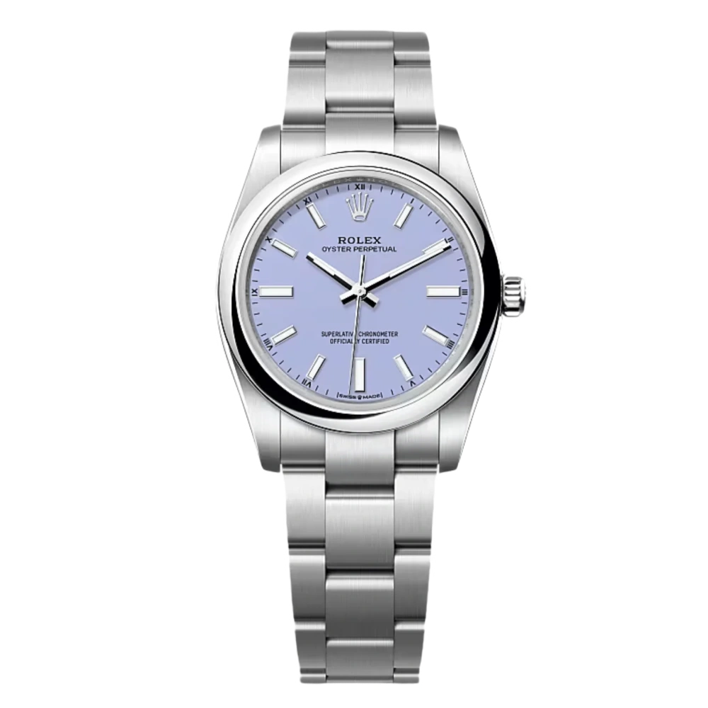 Rolex Oyster Perpetual 34 - Lavender Dial