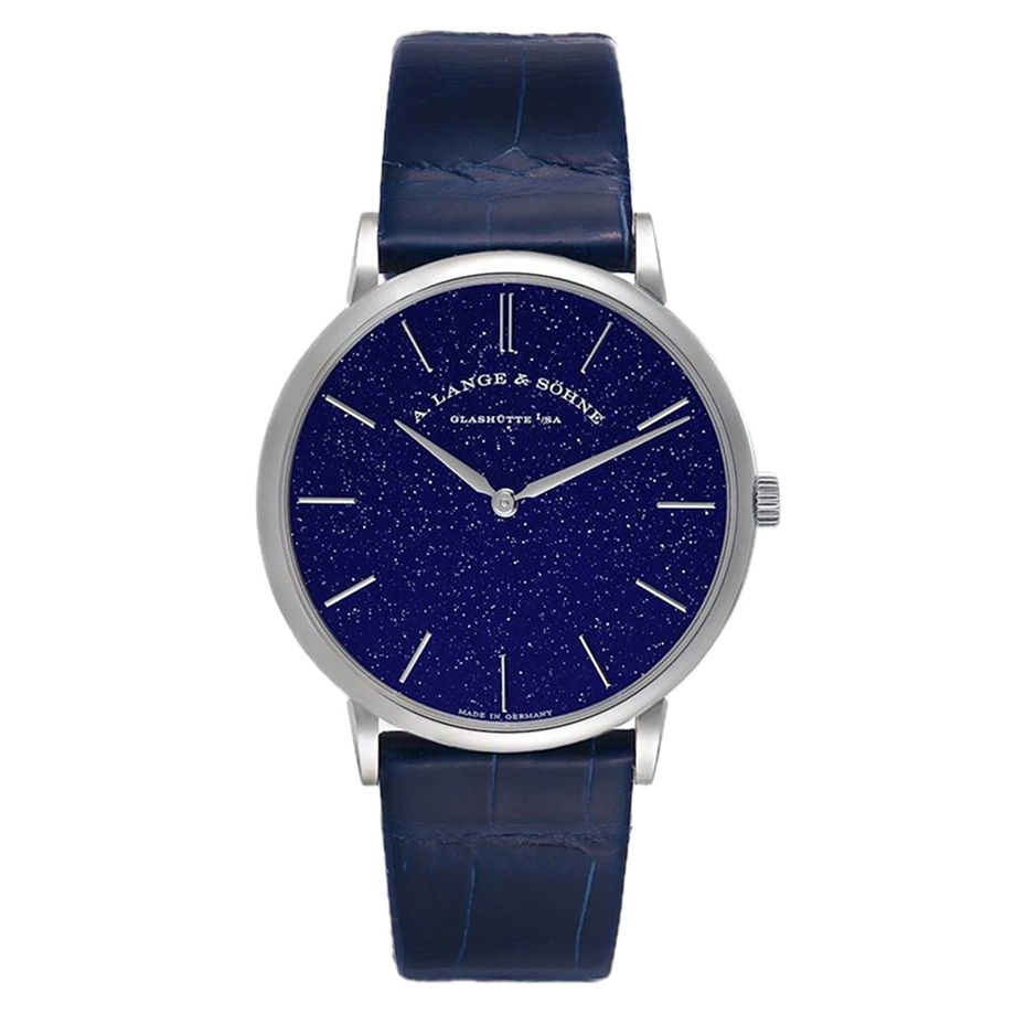 A. Lange & Söhne Saxonia Thin Copper-Blue Dial |  SRK Haute Horlogerie