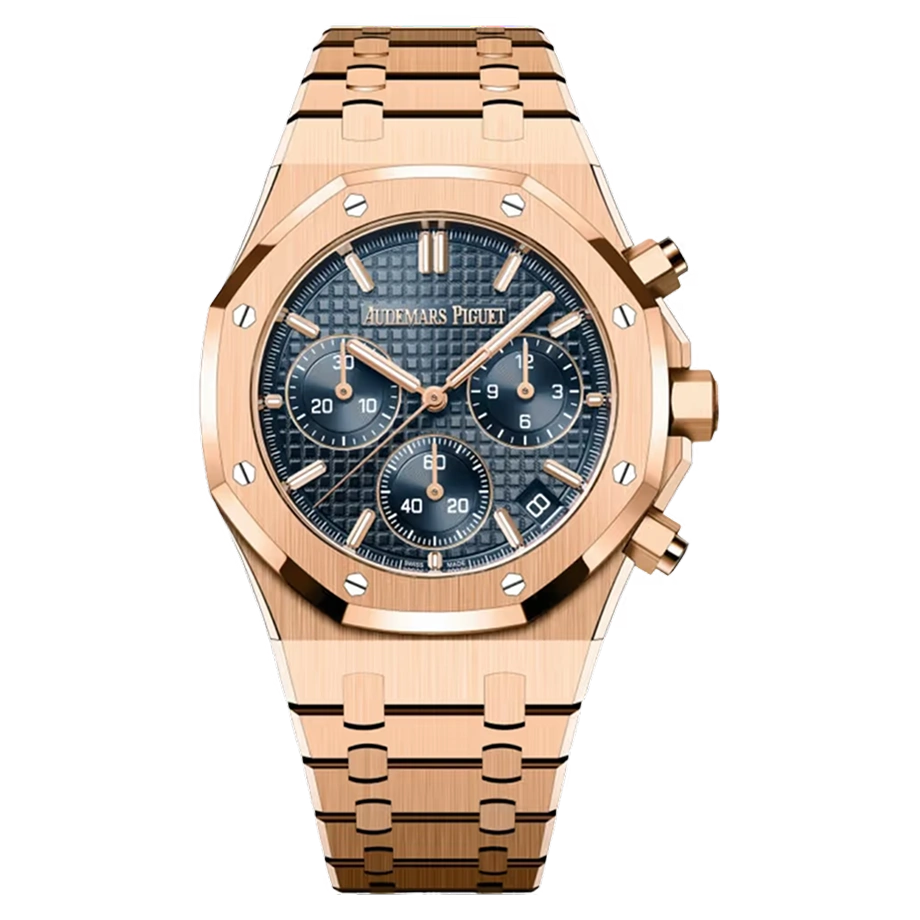 Audemars Piguet, Royal Oak Chronograph, 41mm, Blue Dial, Ref. 26240OR.OO.1320OR.05