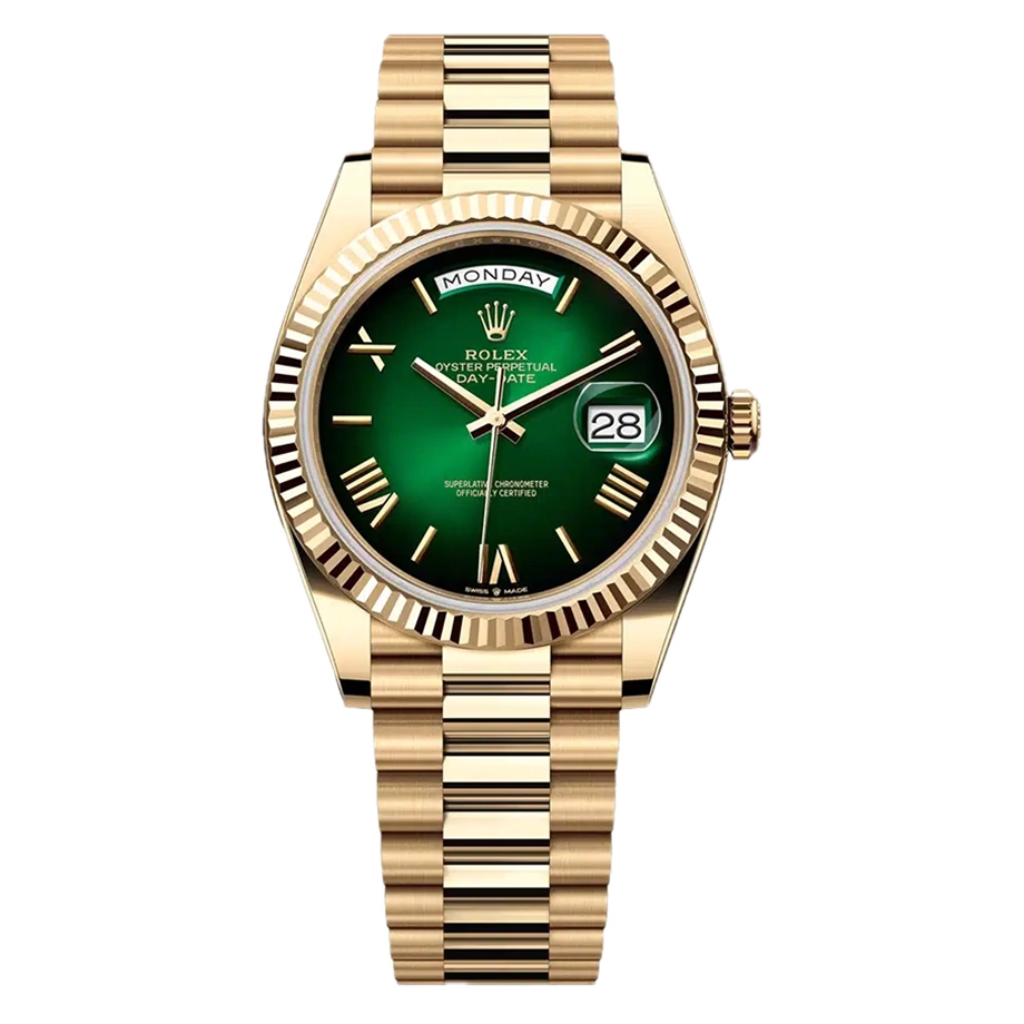 Rolex Day Date 40 (Green Dial) Ref No. 228238