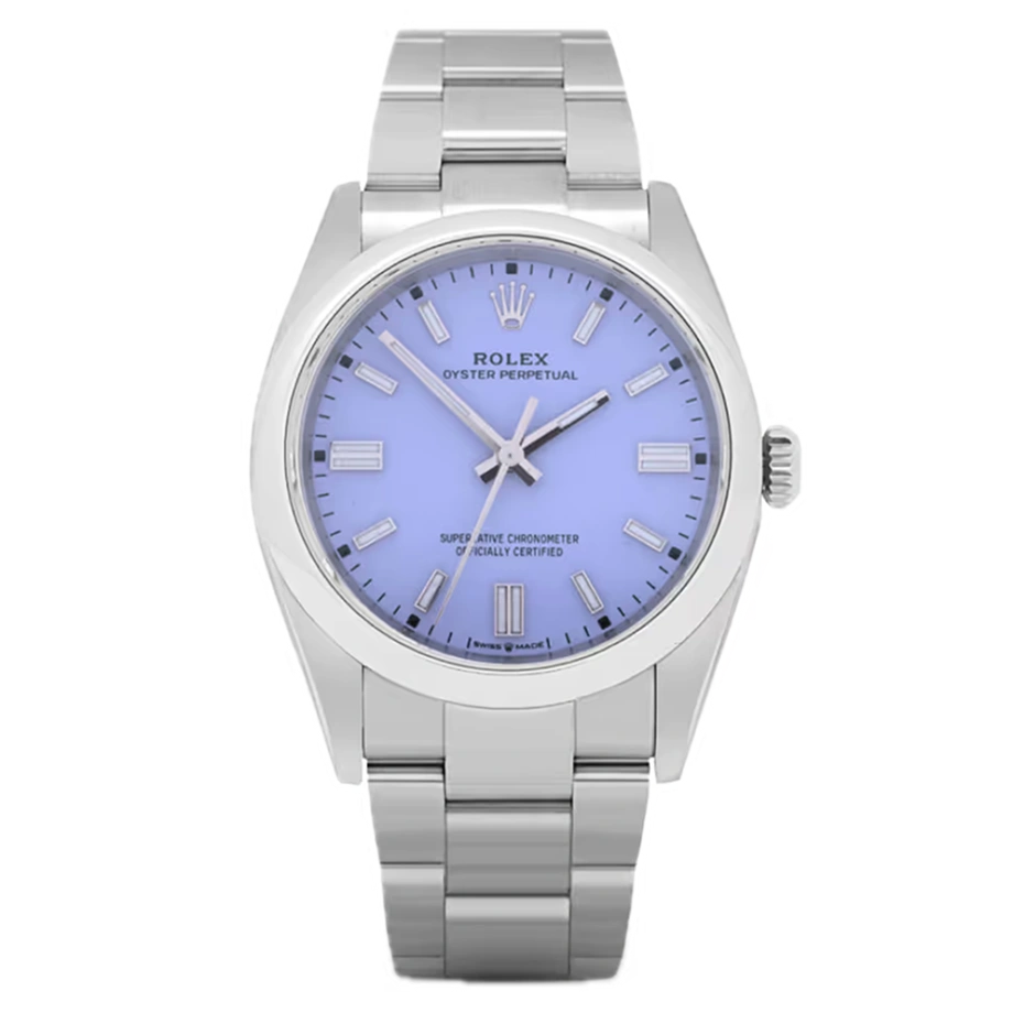 Rolex Oyster Perpetual 34 - Lavender Dial | SRK Haute Horlogerie