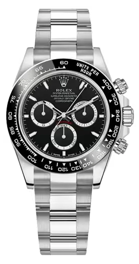 Rolex Cosmograph Daytona (Black Dial) Ref No. 126500