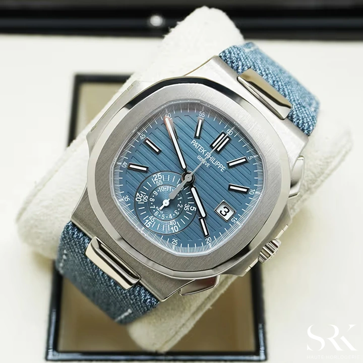 Patek Philippe, 5980/60G-001, Nautilus Flyback Chronograph
