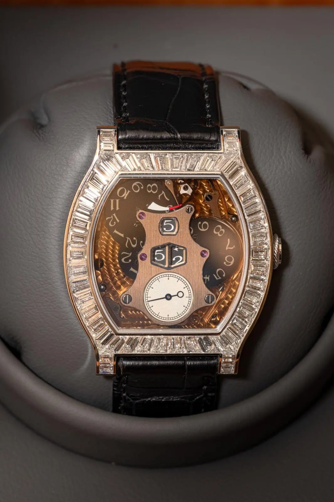 F.P. Journe Vagabondage II, Baguette Diamond Bezel