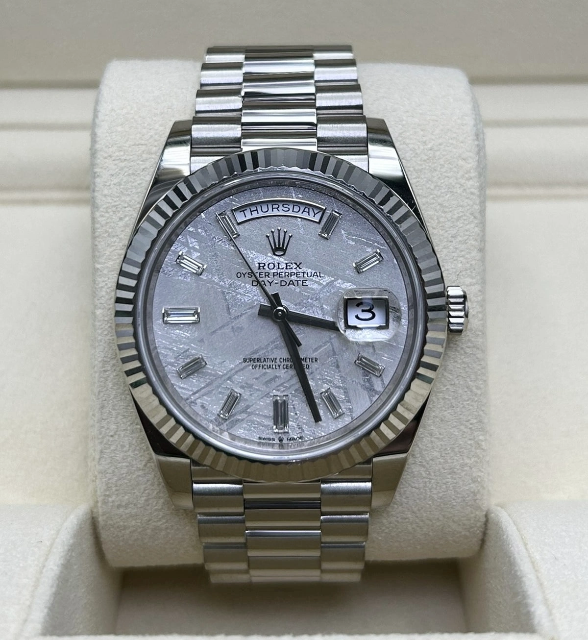 Rolex Day-Date 40, Ref. 228239-055 - Meteorite Dial