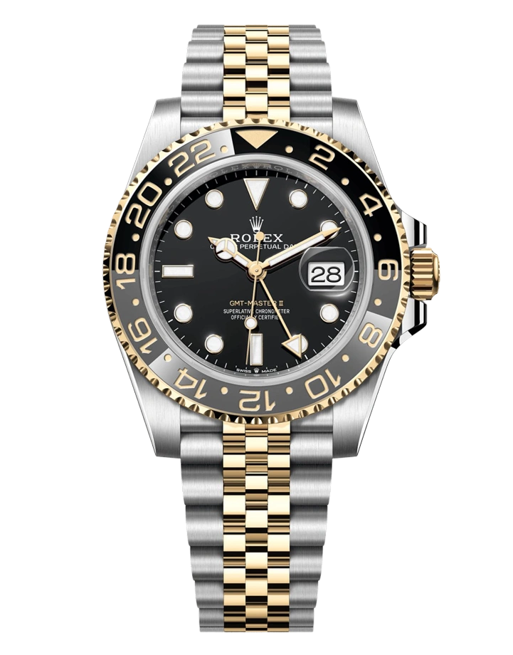 Rolex GMT-Master II, Ref. 126713GRNR - Black Dial