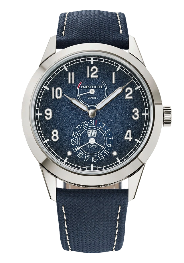 Patek Philippe 8-Day Power Reserve, Ref. 5328G-001 - Blue Dial