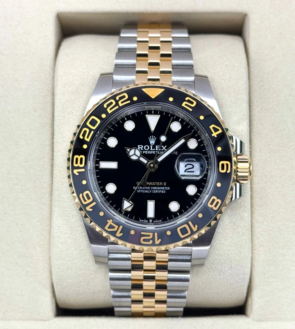 Rolex GMT-Master II, Ref. 126713GRNR - Black Dial