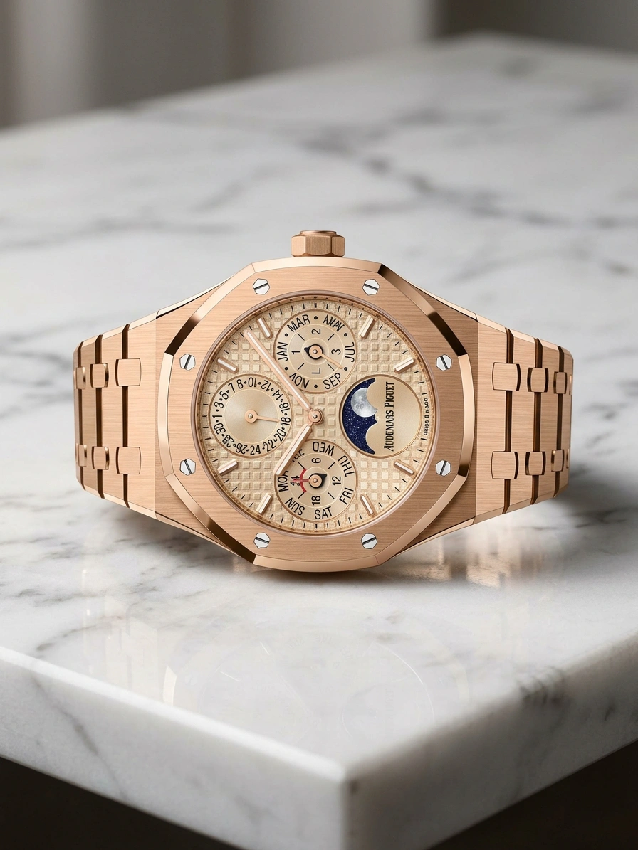 AP Royal Oak Selfwinding Perpetual Calendar, Ref. 26684OR.OO.1356OR.01 - Blue Dial