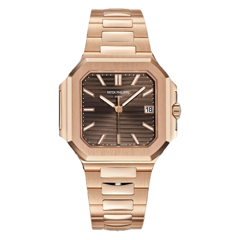Patek Philippe Cubitus, Ref. 7128/1R-001 - Brown Sunburst Dial