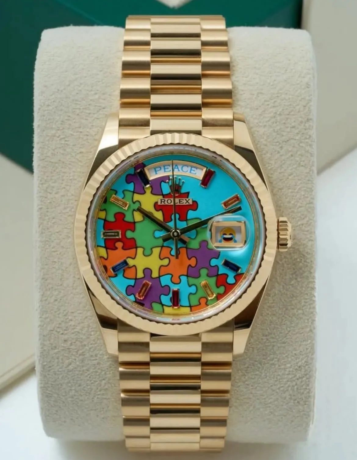 Rolex Day-Date "Jigsaw" Dial, "Off-Catalogue"