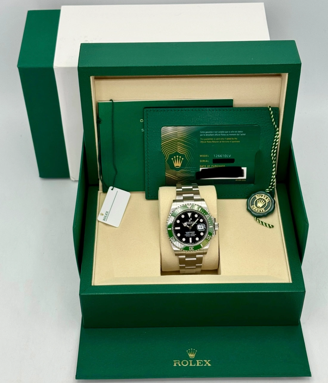 Rolex Submariner Date, Ref. 126610LV - Black Dial