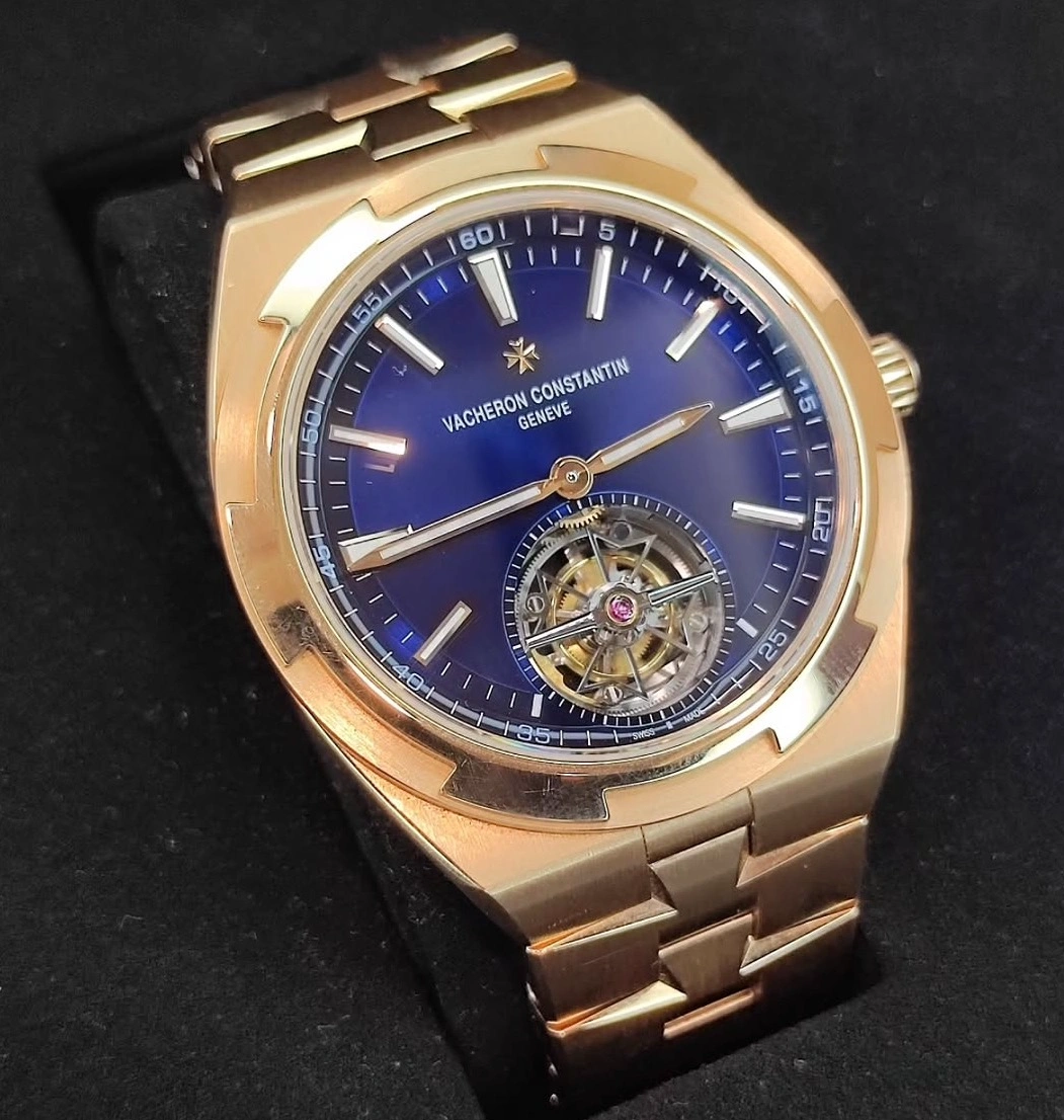 [Full Set] Overseas tourbillon - 42.5 mm - Pink Gold Watch