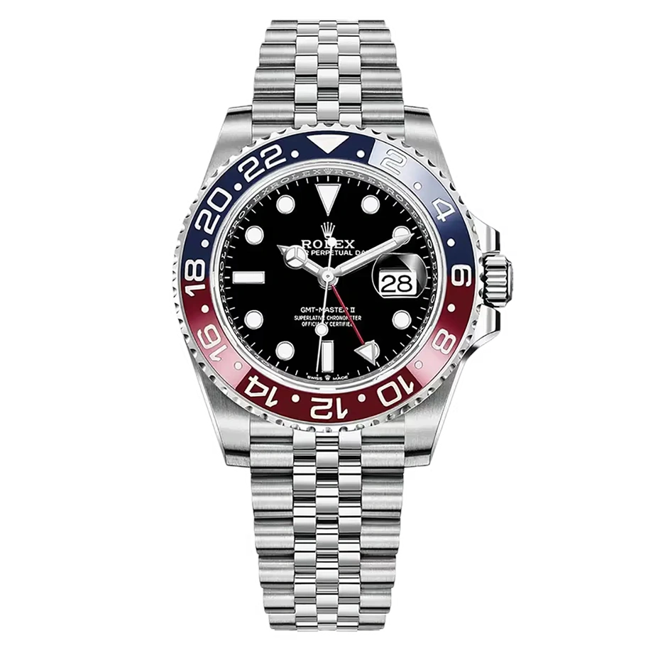 Rolex GMT-Master II "Pepsi" (Jubilee) Ref No. 126710BLRO