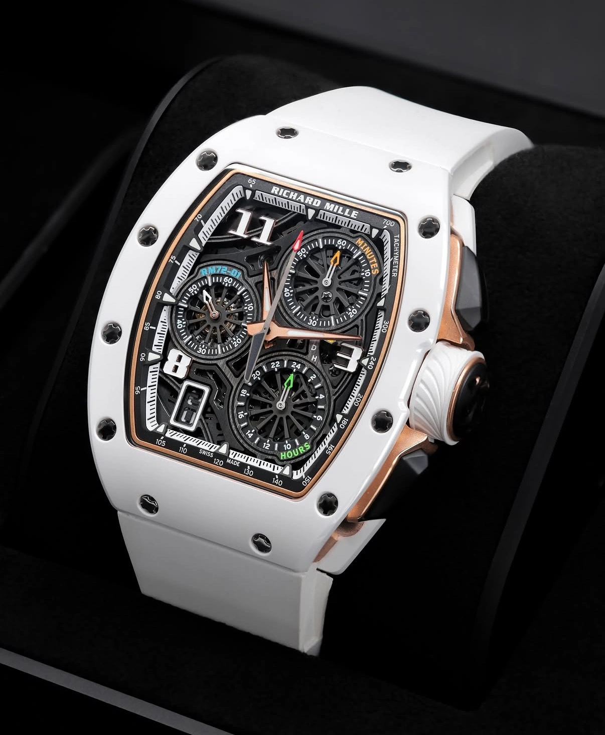 Richard Mille RM 72-01 (White Ceramic)