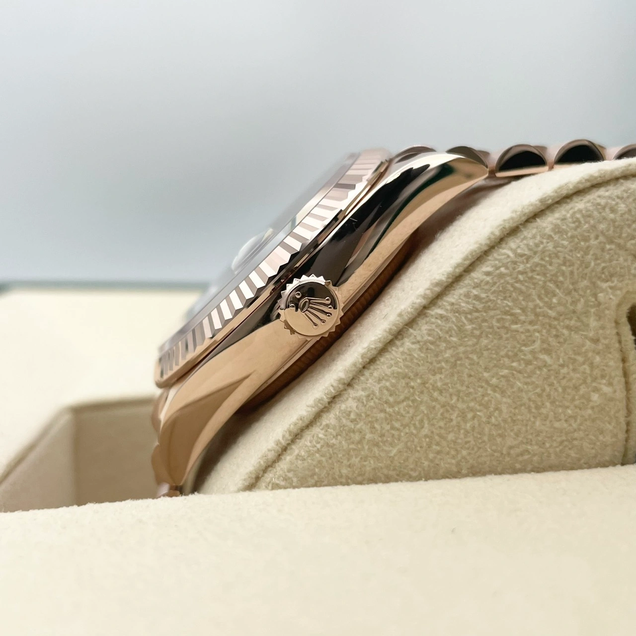 Rolex Day-Date 36, Ref. 128235 - Baguette Diamond Dial