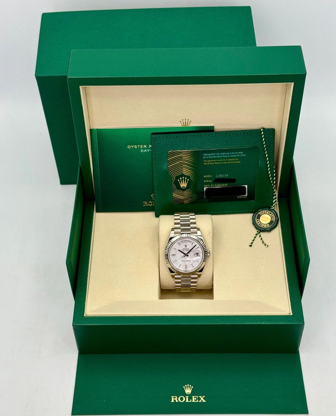Rolex Day-Date 40, Ref. 228239-055 - Meteorite Dial