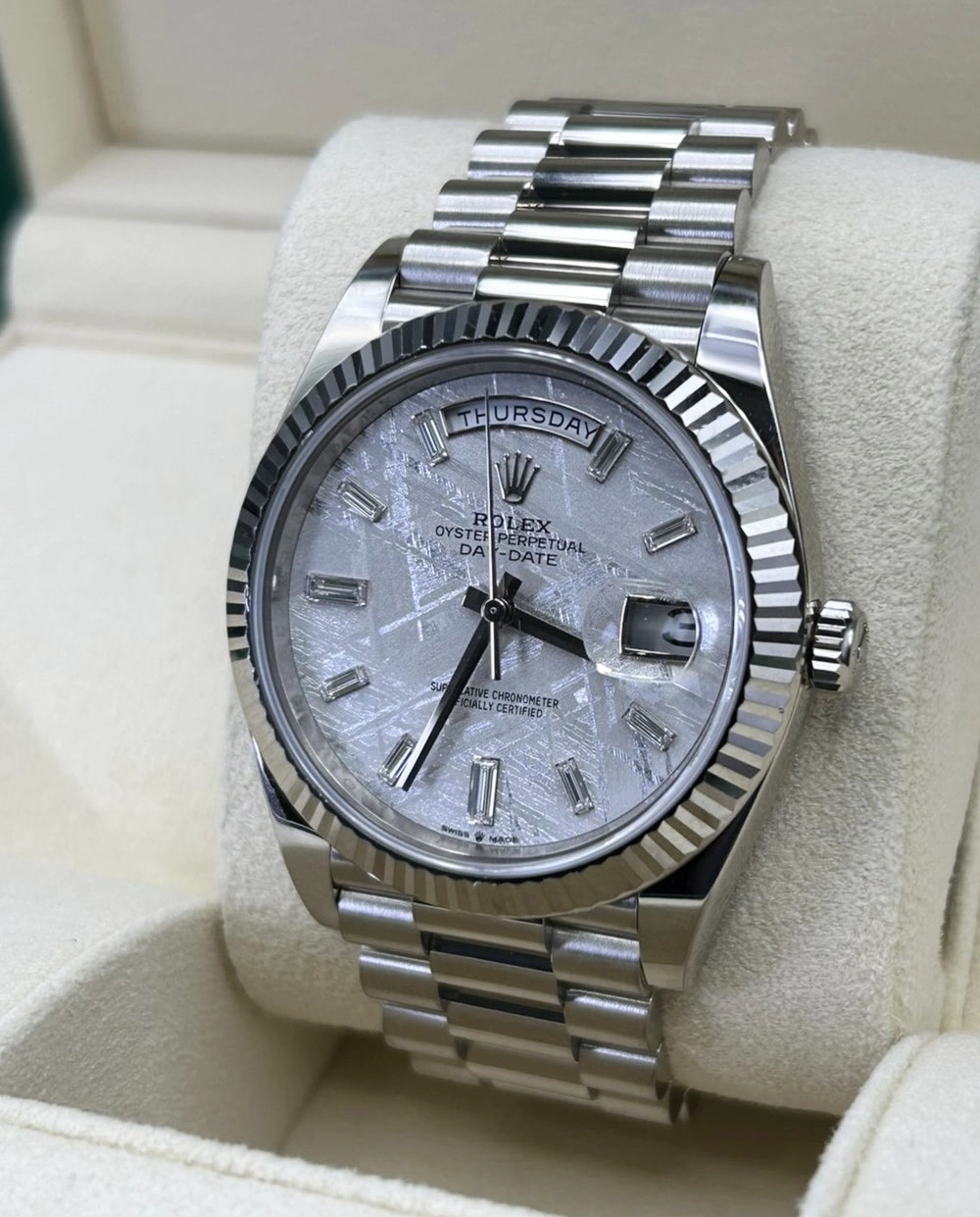 Rolex Day-Date 40, Ref. 228239-055 - Meteorite Dial